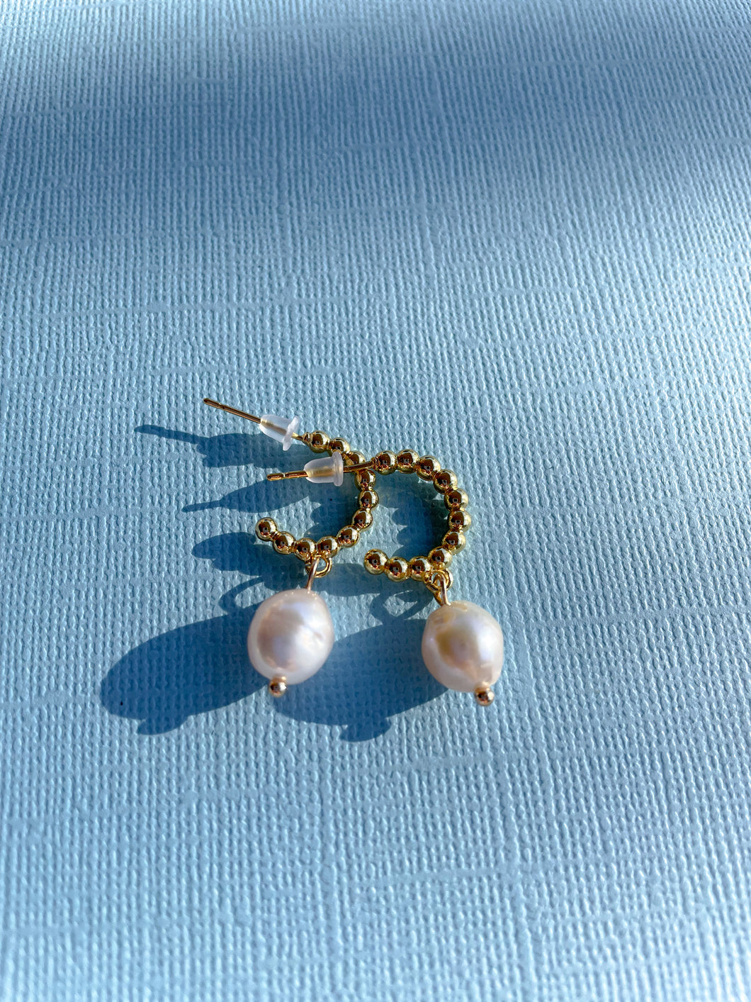 Moonlight Pearl Drop earring